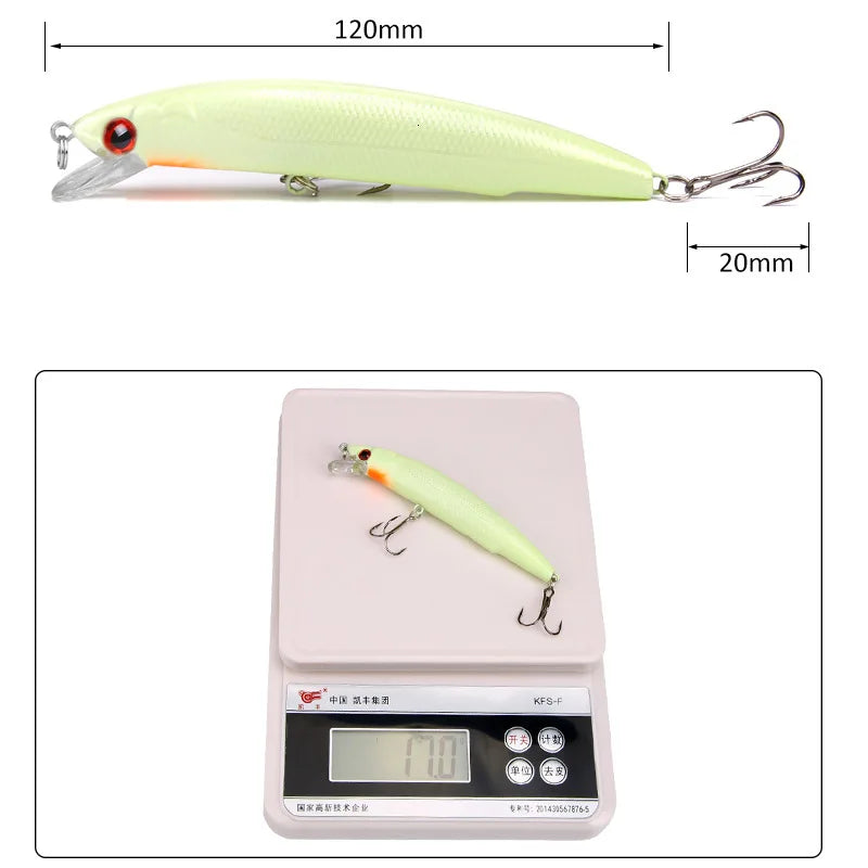 SAMOLLA Bionic Minnow Fishing Lure