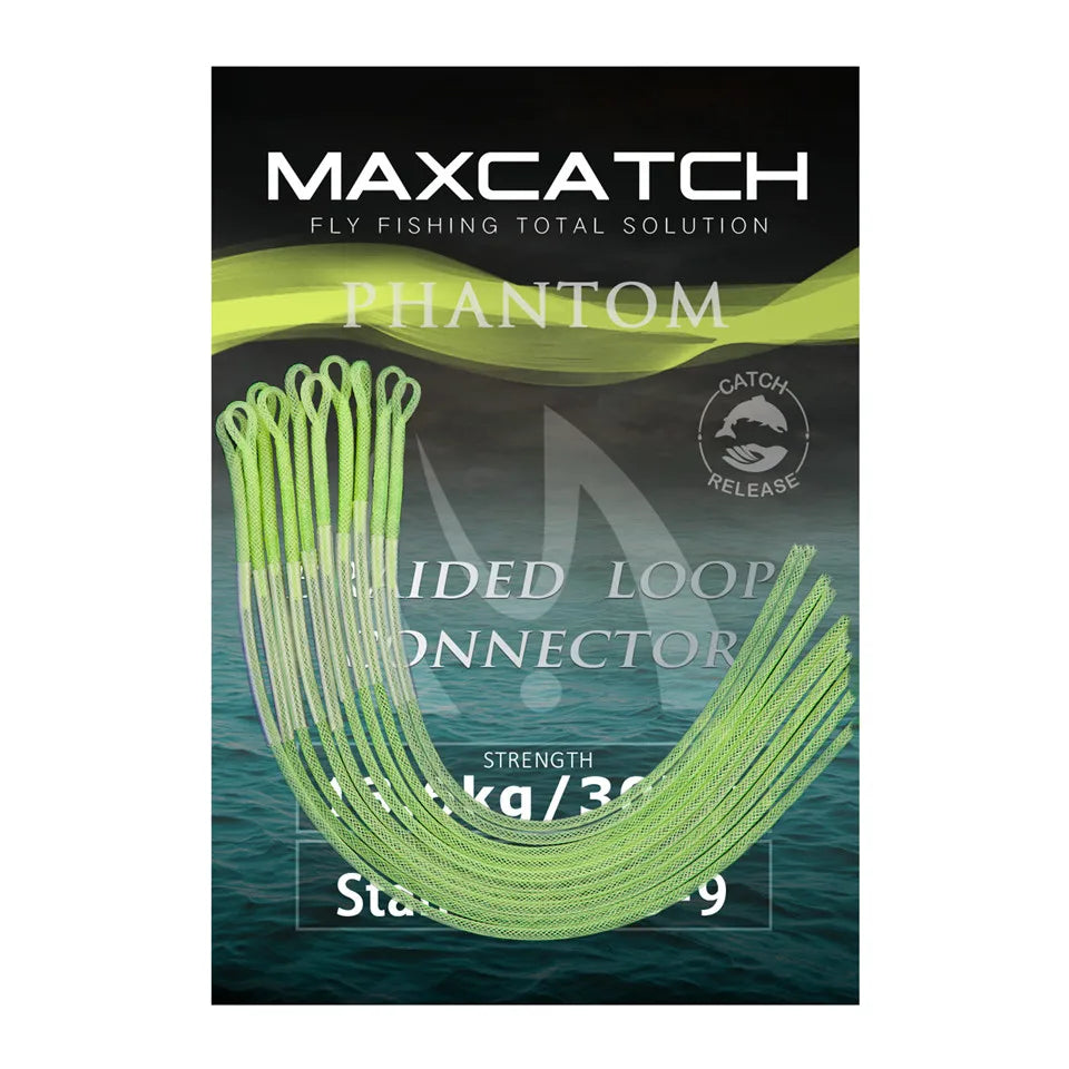 MAXIMUMCATCH Fly Fishing Loop Connectors (10-Pack)