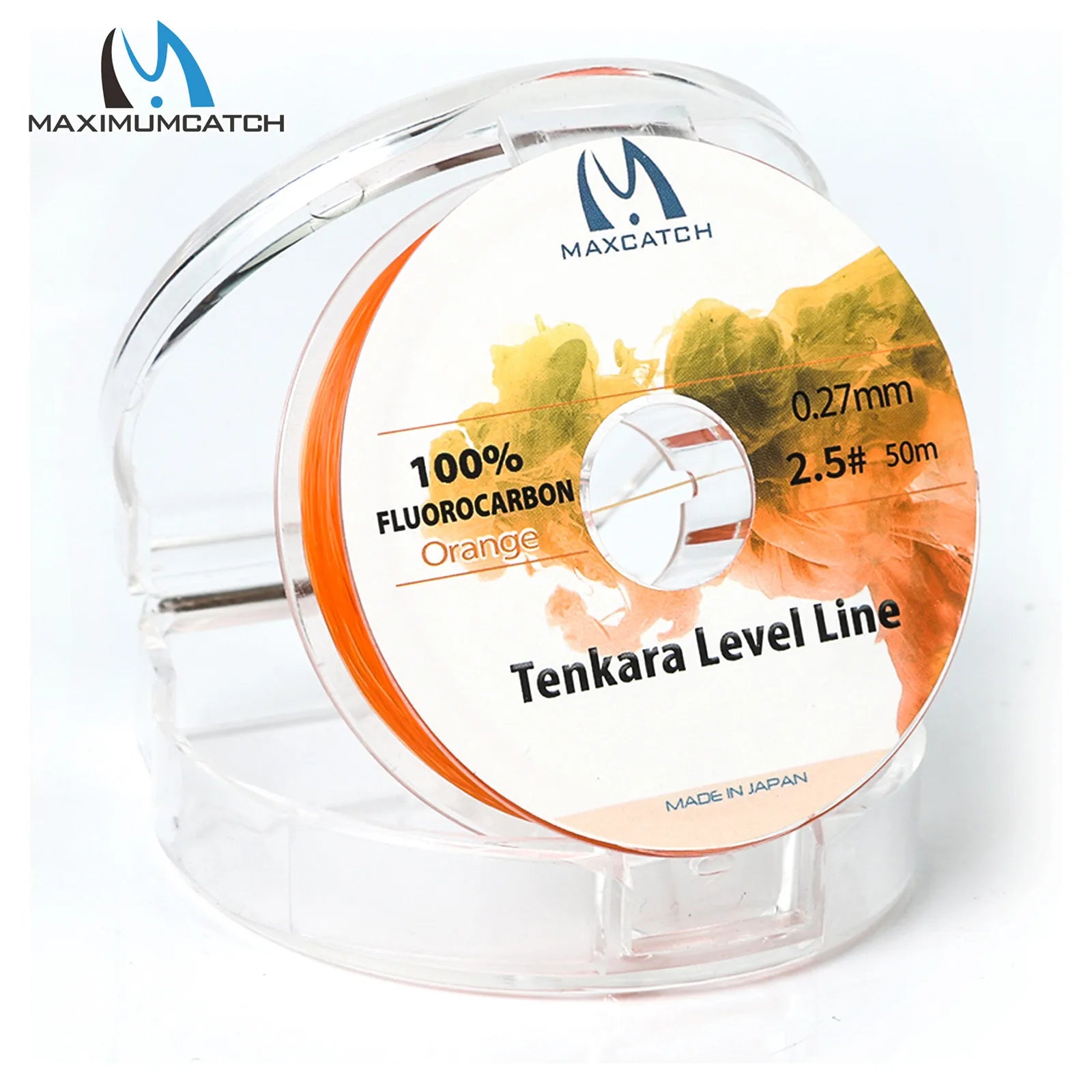 MAXIMUMCATCH Tenkara Level Line – 50M Floating Fly Fishing Line (2.5#)