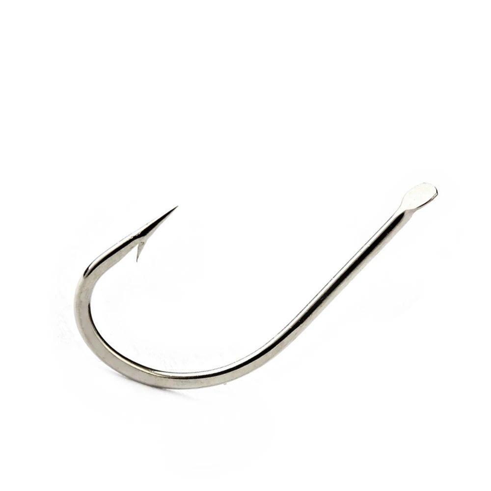 FISH KING High Carbon Steel Barbed Fishing Hooks