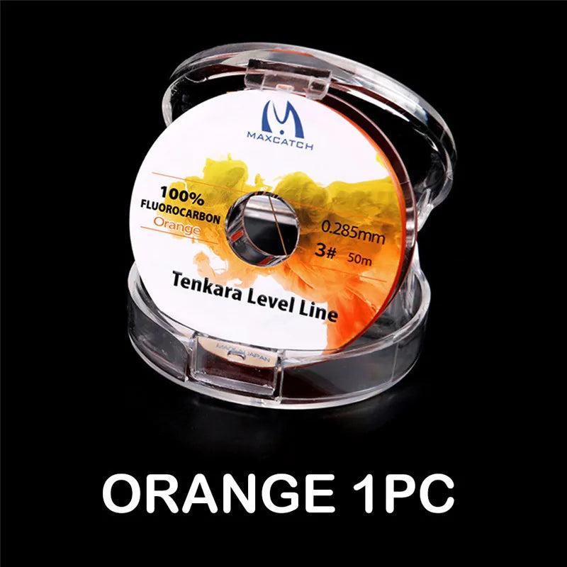 MAXIMUMCATCH Tenkara Level Line – 50M Floating Fly Fishing Line (2.5#)
