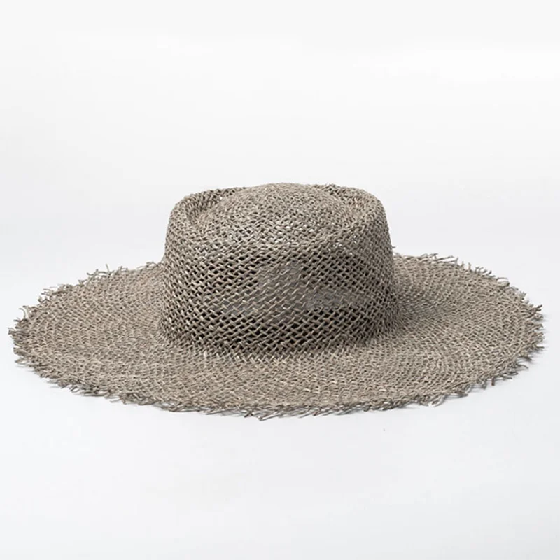 Women’s Raffia Sun Hat – Lightweight Beach Hat with Sun Protection