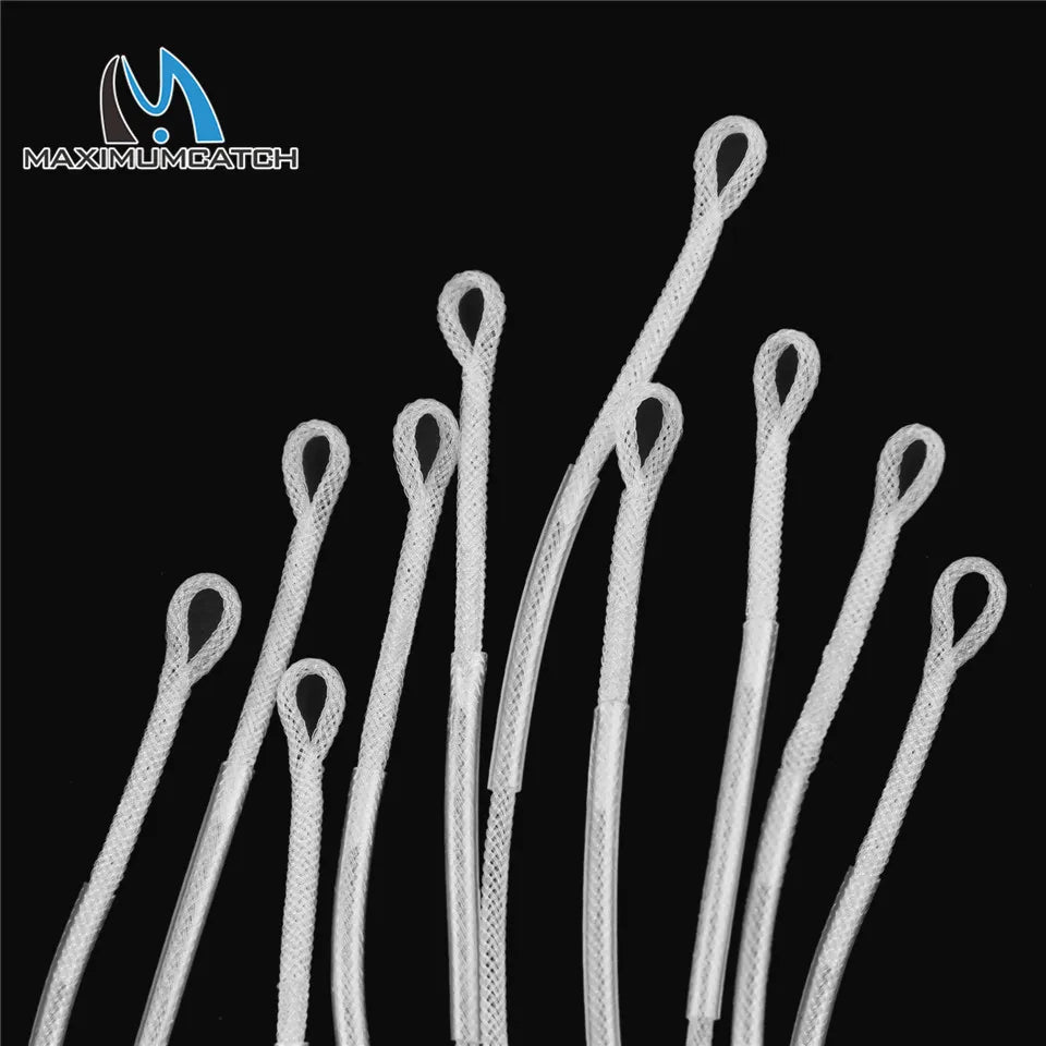 MAXIMUMCATCH Fly Fishing Loop Connectors (10-Pack)