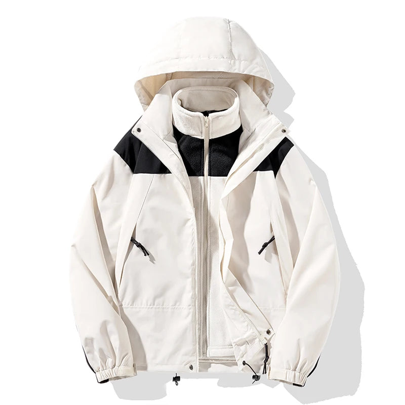 Reel Nauti Unisex Thermal Windbreaker Jacket – Waterproof Outdoor Performance Coat