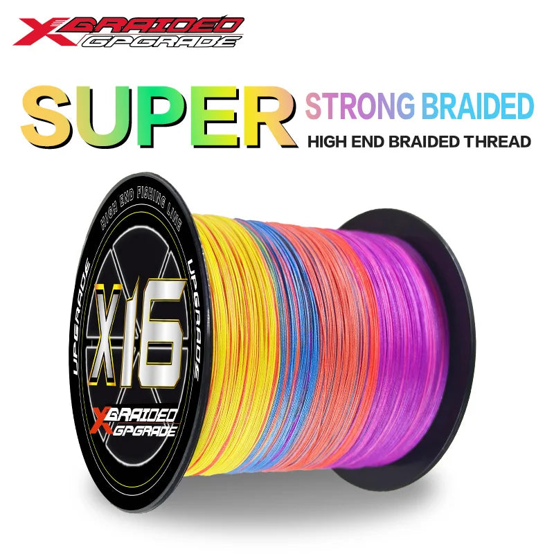 Reel Nauti X16 Strands Braided PE Fishing Line – High Strength Multifilament Line (300M)