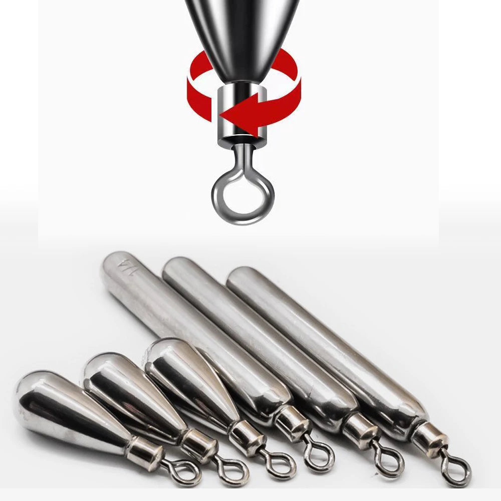 Reel Nauti Tungsten Drop Shot Fishing Sinkers – 5PCS Pack