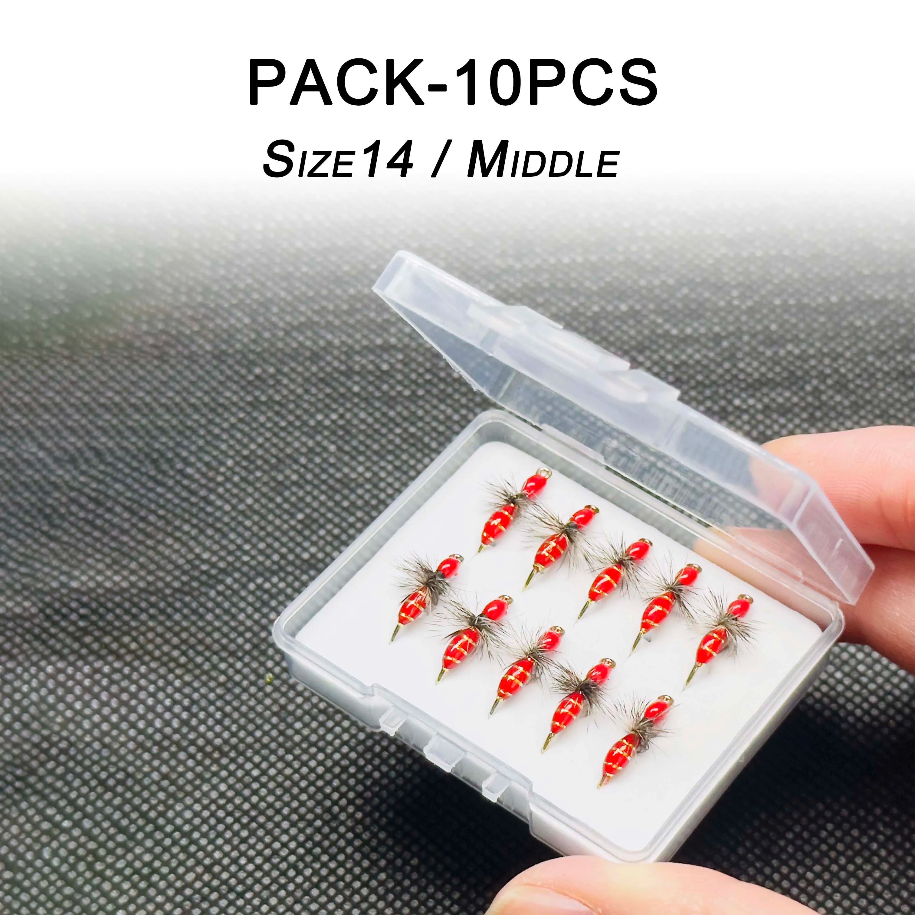 Qievcrme Fly Fishing Lure Set (10pcs)