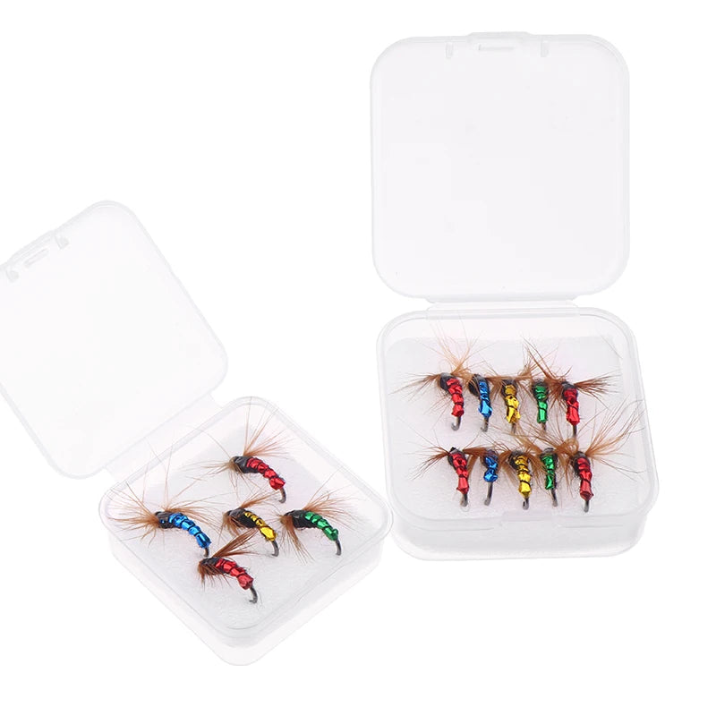 Marbit Hand-Tied Fly Fishing Lures Set – Floating Bait Assortment
