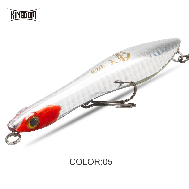 Kingdom Topwater Popper &amp; Pencil Lure – Model 0508