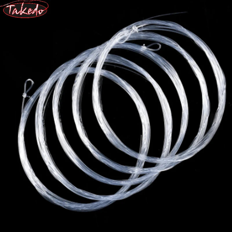 TAKEDO Tapered Fishing Leader Line – Double Taper Nylon Leader (9FT)