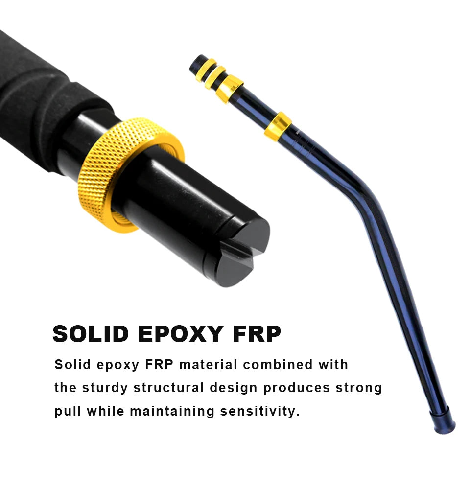 Reel Nauti 5.5ft Sea Fishing Heavy Fishing Rod Goods 3+1 Roller Guide 80LBS 100LBS 130LBS Big Game Boat Trolling Rod Winter Rod Tuna