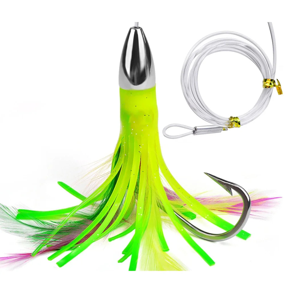 SPORTARC Trolling Skirt Lure – Offshore Saltwater Bait Tuna