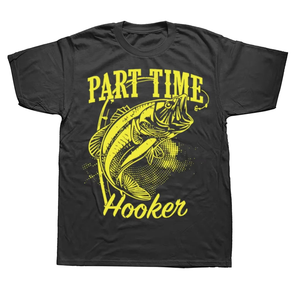 Reel Nauti Men's Casual Party Time Hooker Cotton Knit T-Shirt