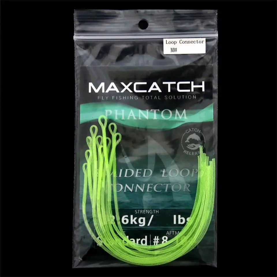 MAXIMUMCATCH Fly Fishing Loop Connectors (10-Pack)