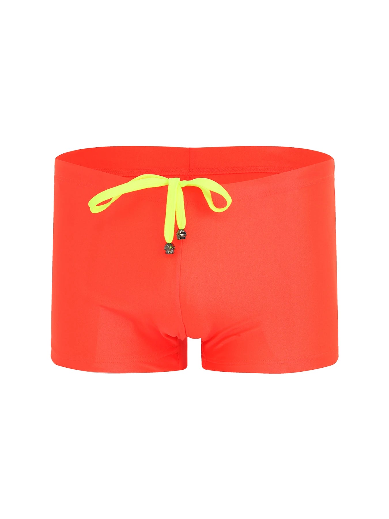 Reel Nauti Men’s High-Waist Boxer Swim Shorts – Performance Stretch Swimwear