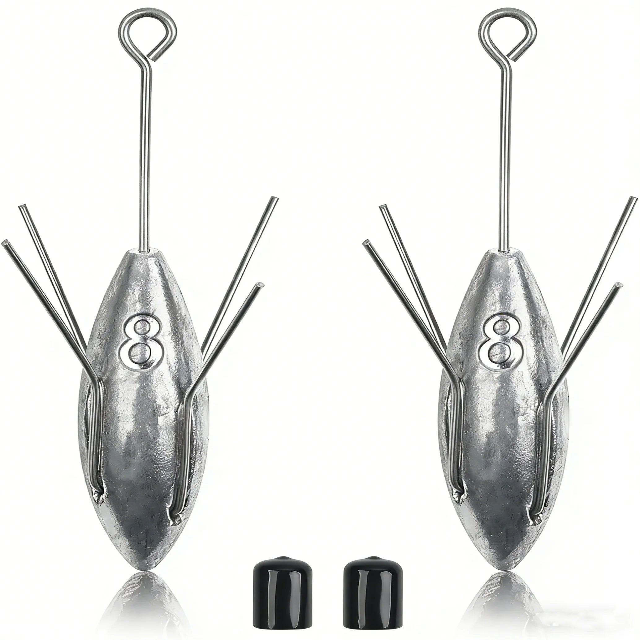 Reel Nauti Sputnik Long Tail Lead Sinker Surf Fishing Weights