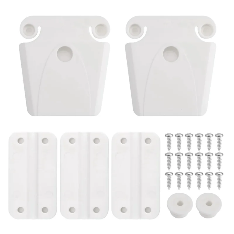Cooler Hinge, Latch &amp; Screws Replacement Kit – Fits Igloo Coolers (A87T)