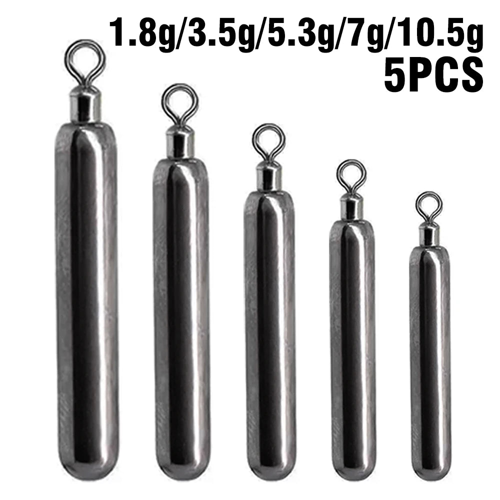 Reel Nauti Tungsten Drop Shot Fishing Sinkers – 5PCS Pack