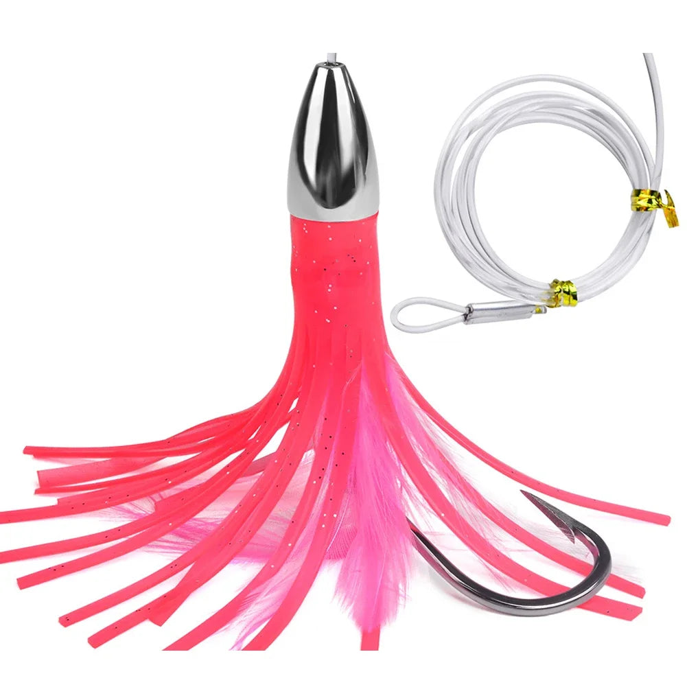 SPORTARC Trolling Skirt Lure – Offshore Saltwater Bait Tuna