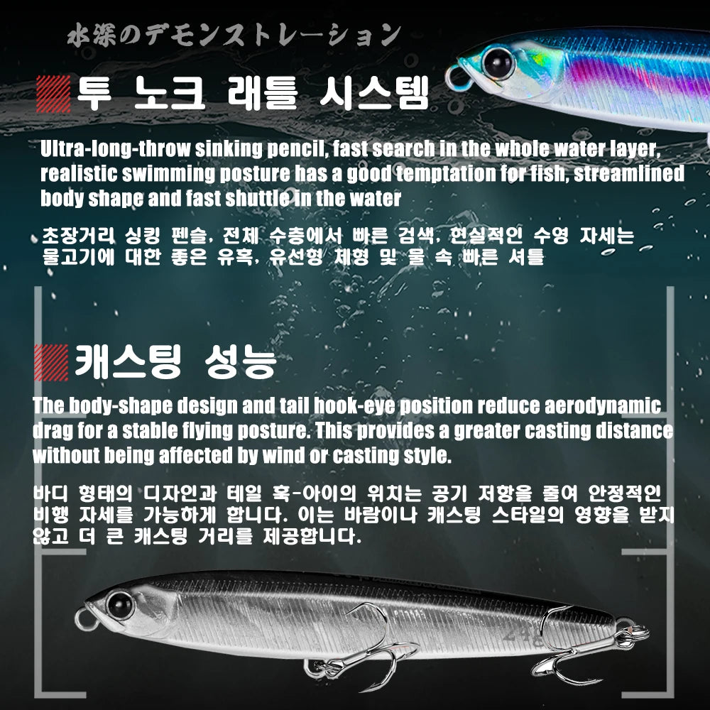 SAMOLLA Fishing Lure Set – 4 Piece Pack