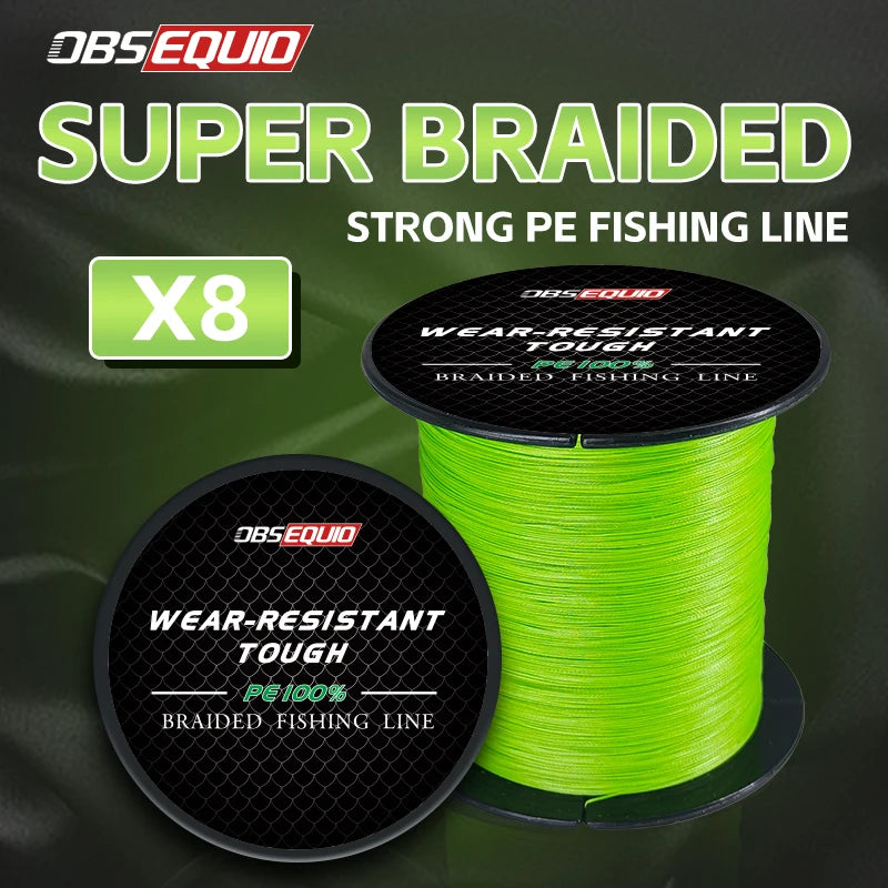 Reel Nauti 8-Strand Braided PE Fishing Line – Strong Multifilament Line (1000M)