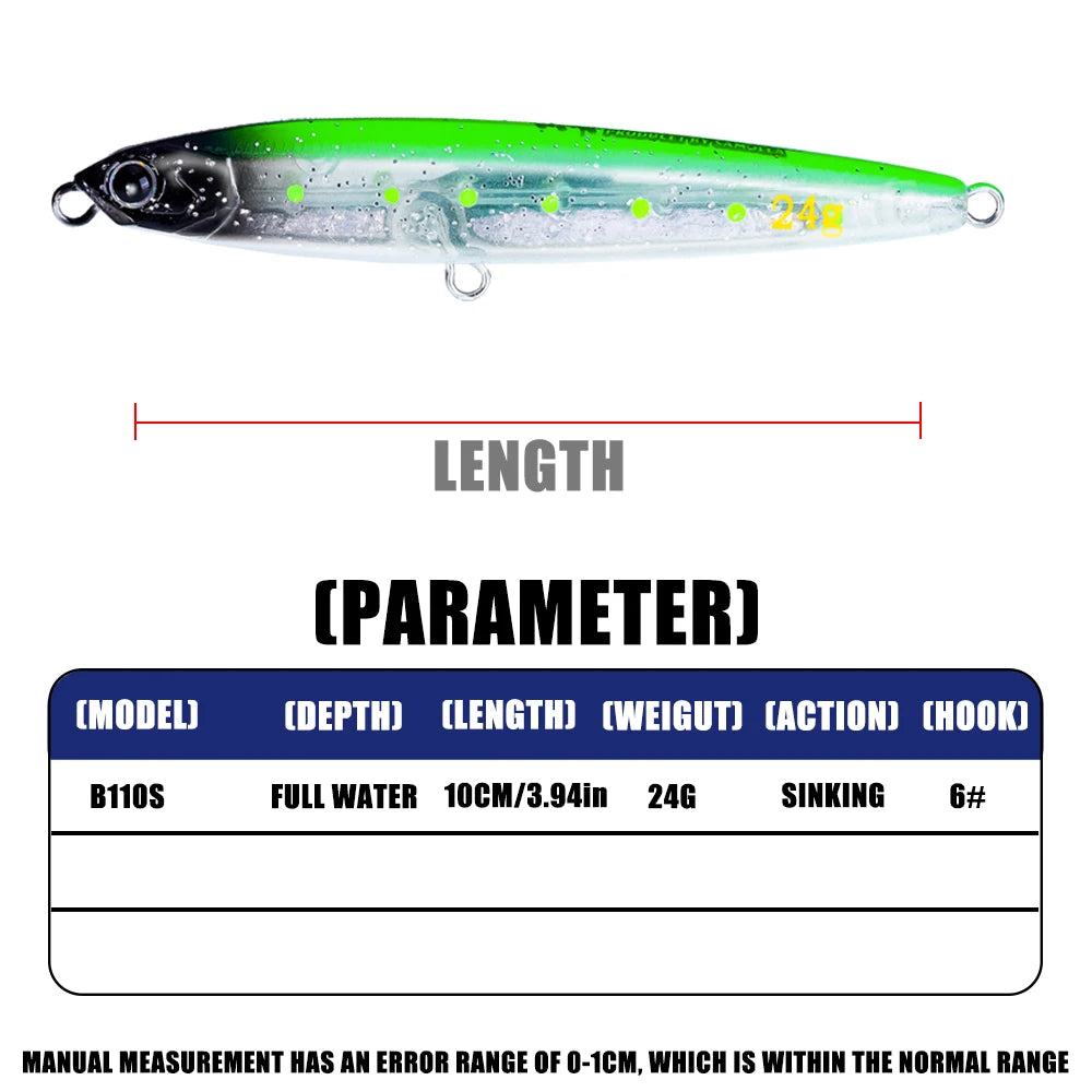 SAMOLLA Fishing Lure Set – 4 Piece Pack