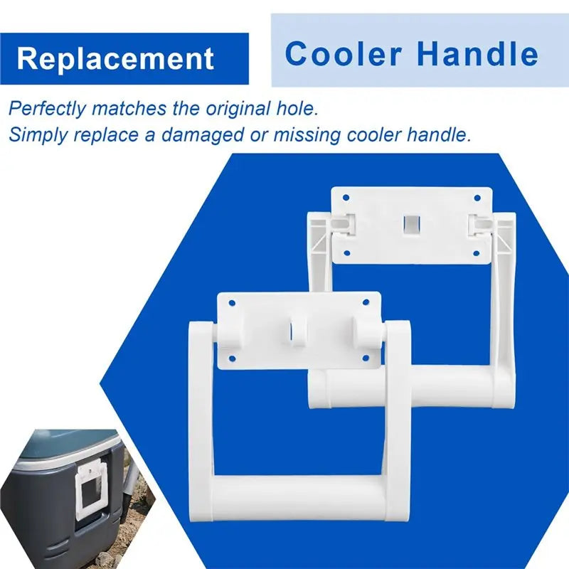 Reel Nauti Cooler Replacement Handles – Fits Igloo 90–100 QT (2-Pack)