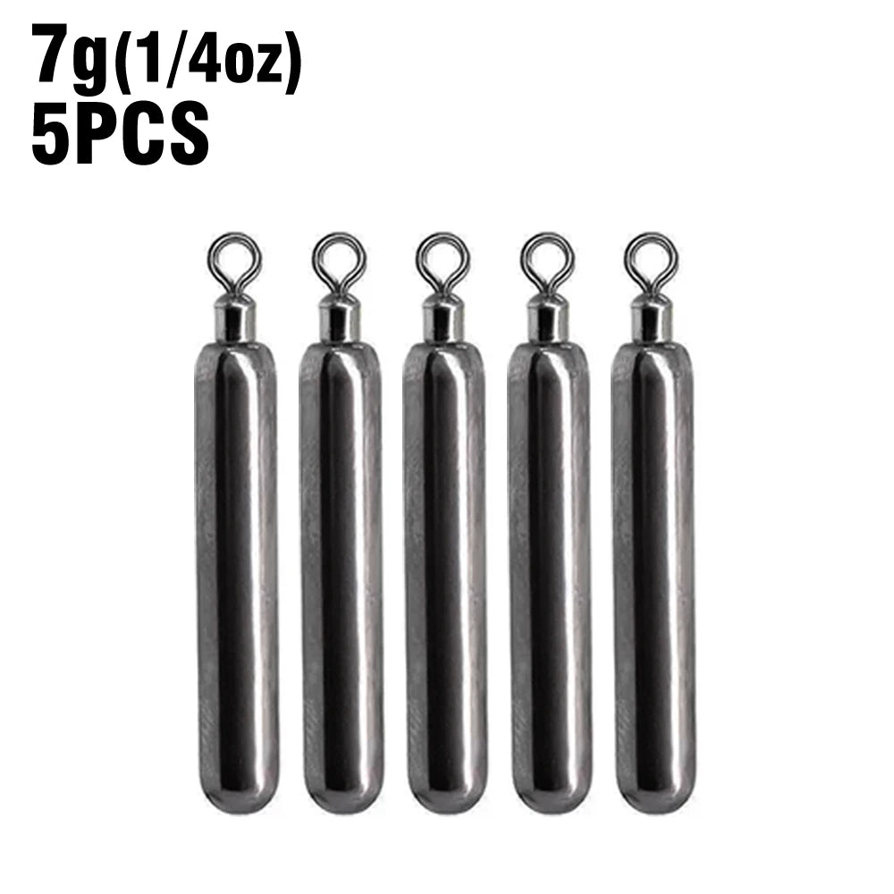 Reel Nauti Tungsten Drop Shot Fishing Sinkers – 5PCS Pack