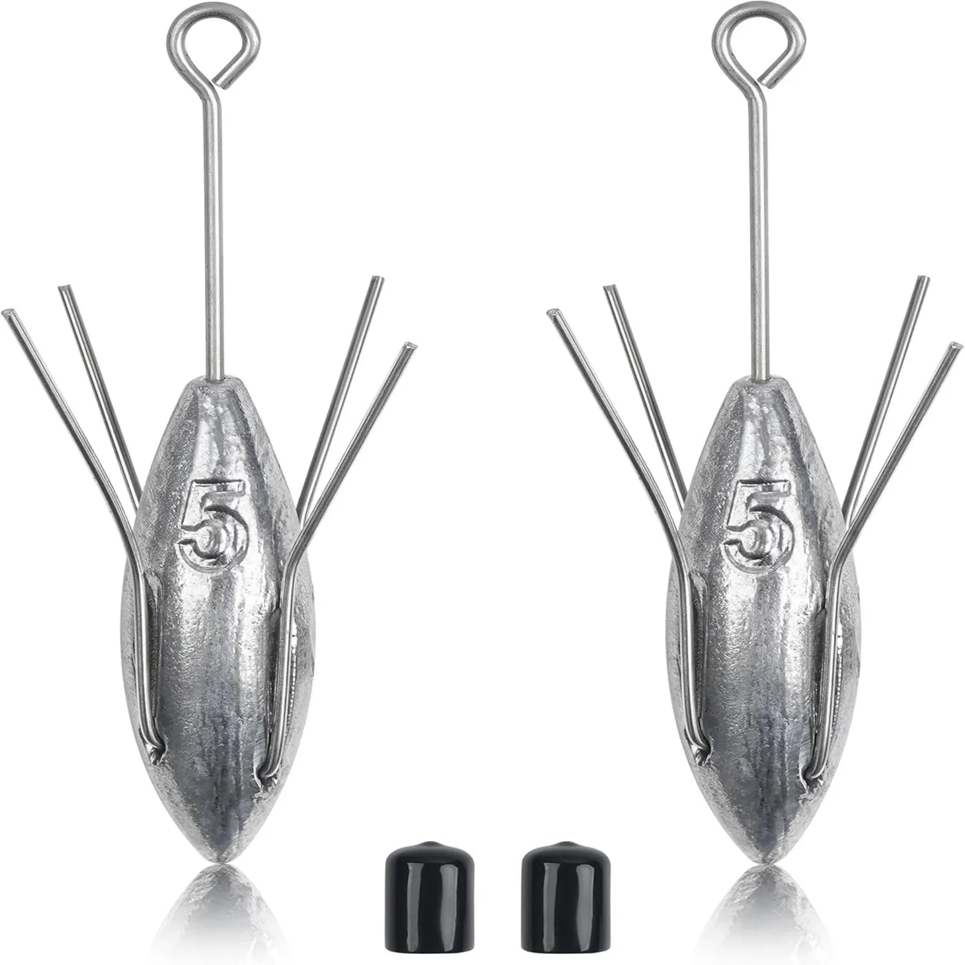 Reel Nauti Sputnik Long Tail Lead Sinker Surf Fishing Weights