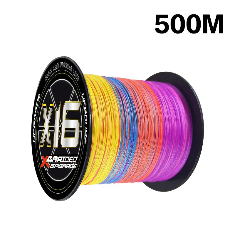 Reel Nauti X16 Strands Braided PE Fishing Line – High Strength Multifilament Line (300M)