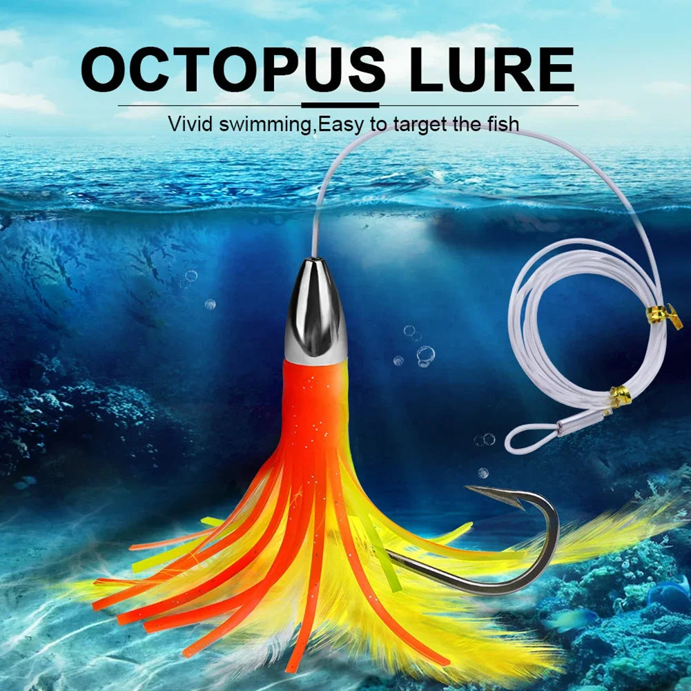 SPORTARC Trolling Skirt Lure – Offshore Saltwater Bait Tuna