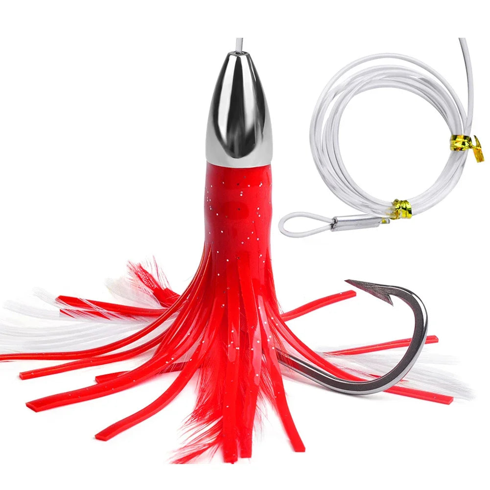 SPORTARC Trolling Skirt Lure – Offshore Saltwater Bait Tuna