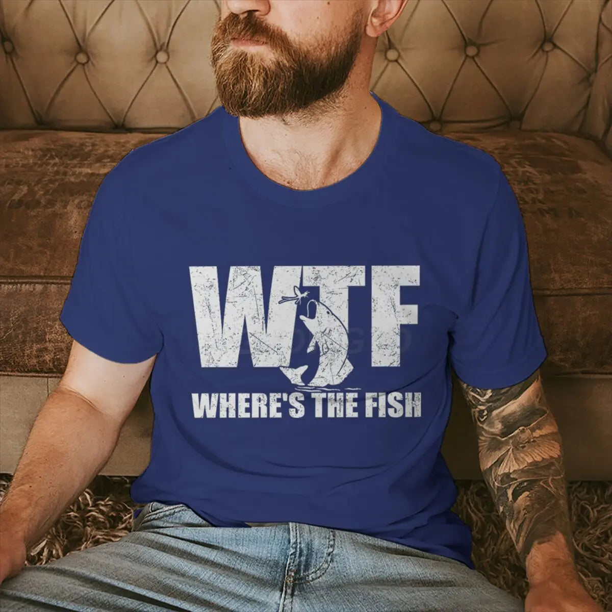 Reel Nauti American Retro Oversized T-Shirt WTF