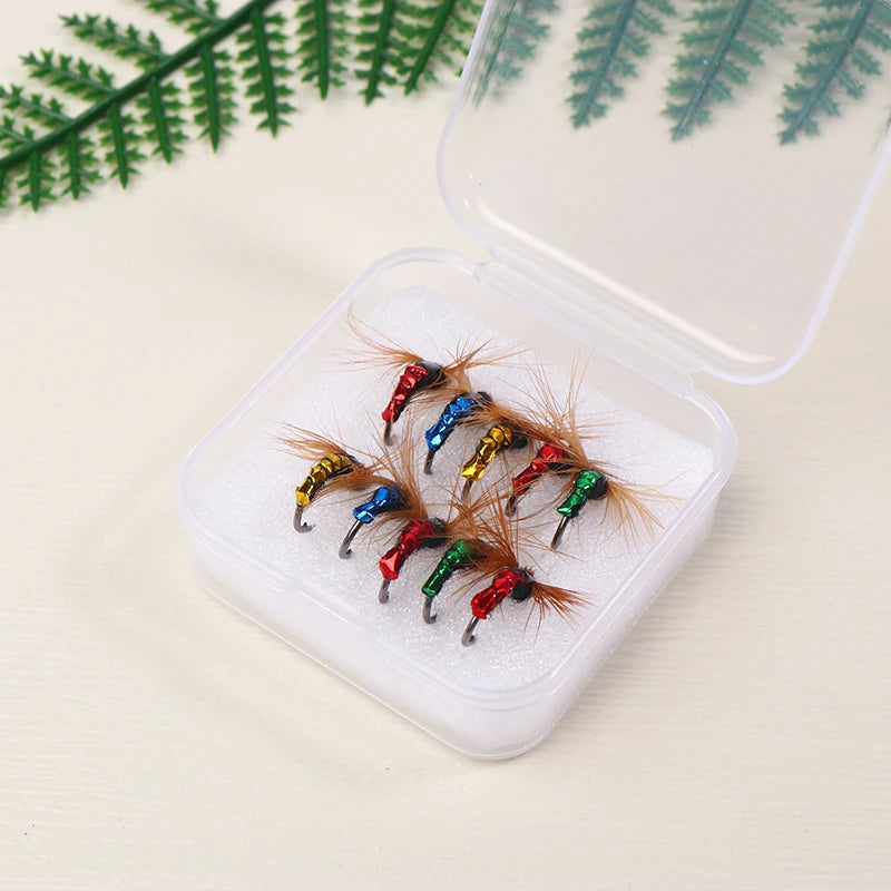 Marbit Hand-Tied Fly Fishing Lures Set – Floating Bait Assortment