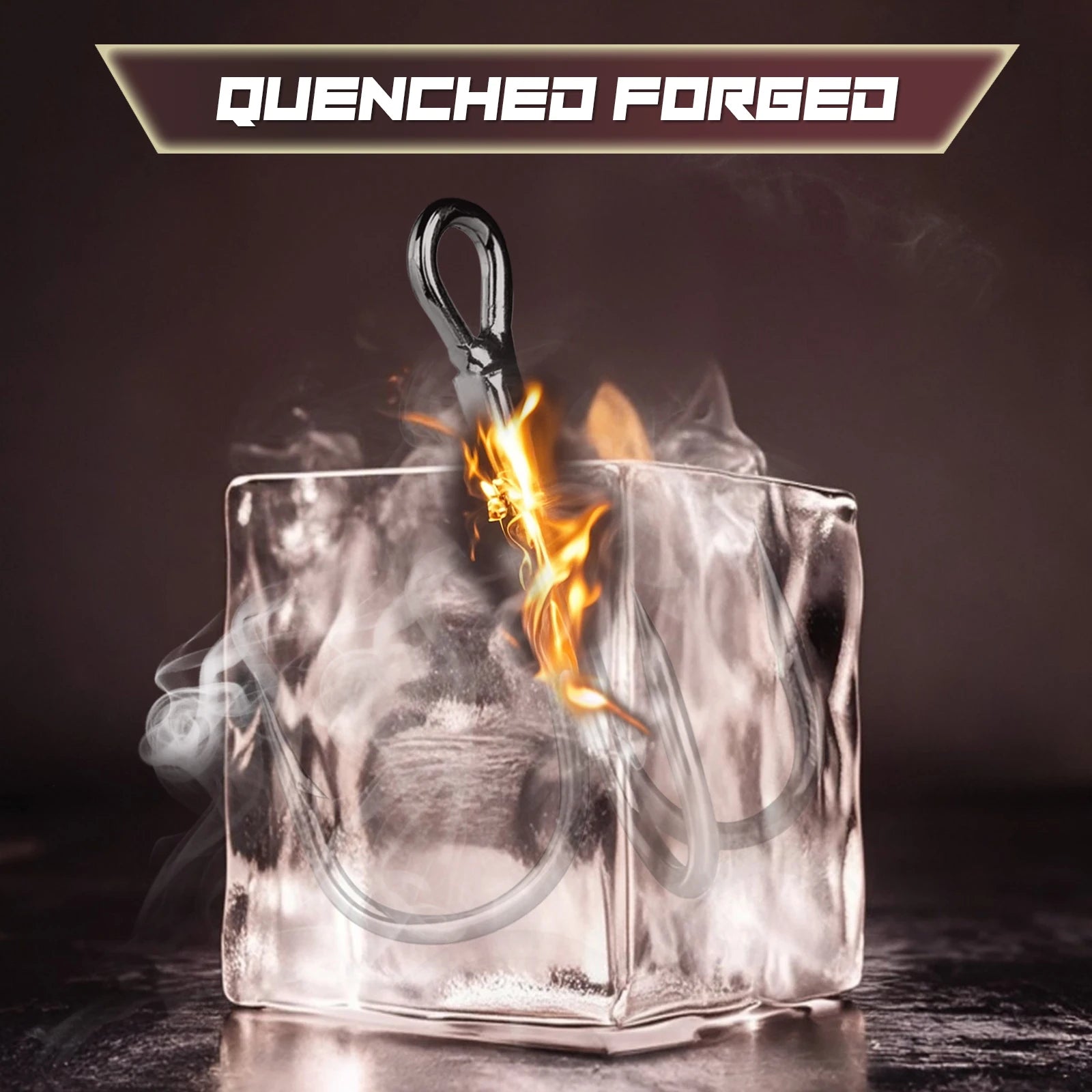 9KM DWLIFE High Carbon Steel Treble Hooks