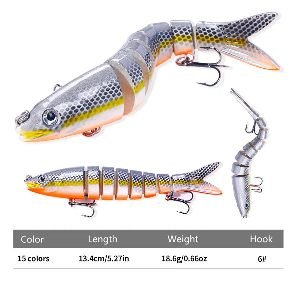 Reel Nauti 13.4cm Sinking Swimbait Lure – 5.3" / 0.63 oz