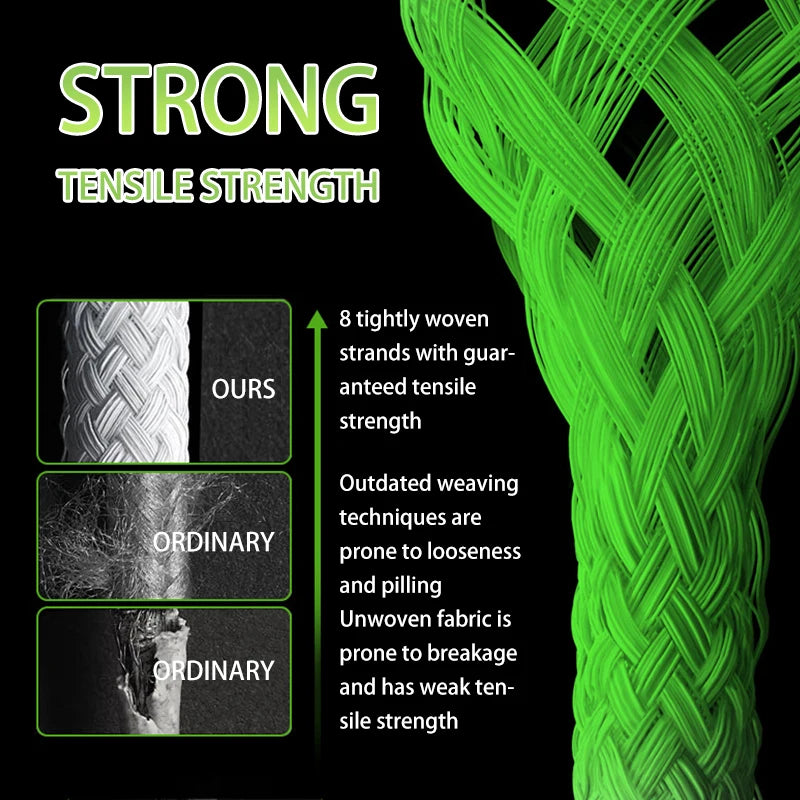 Reel Nauti 8-Strand Braided PE Fishing Line – Strong Multifilament Line (1000M)