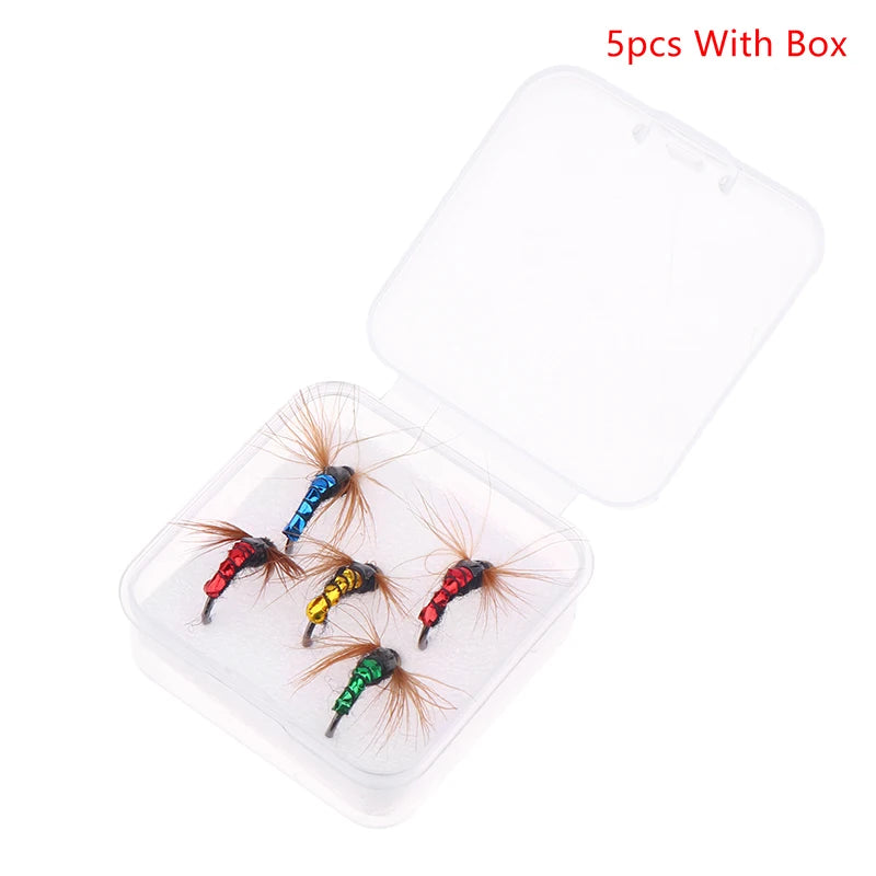 Marbit Hand-Tied Fly Fishing Lures Set – Floating Bait Assortment
