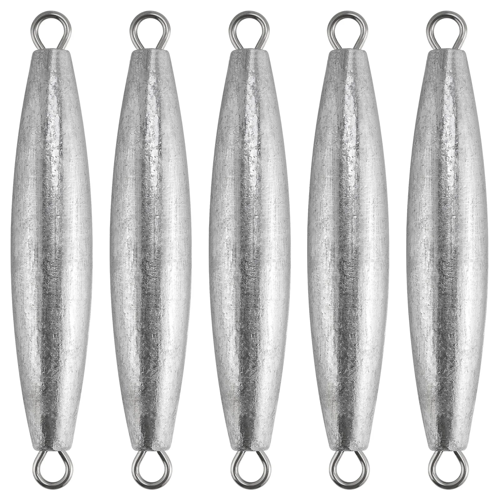 Reel Nauti Trolling Lead Sinkers – Streamlined Deep Water Fishing Weights (5PCS) 1oz-80z
