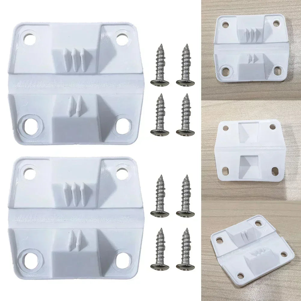 Reel Nauti Cooler Hinges Replacement Kit – Fits Coleman Coolers (2 Hinges + Screws)