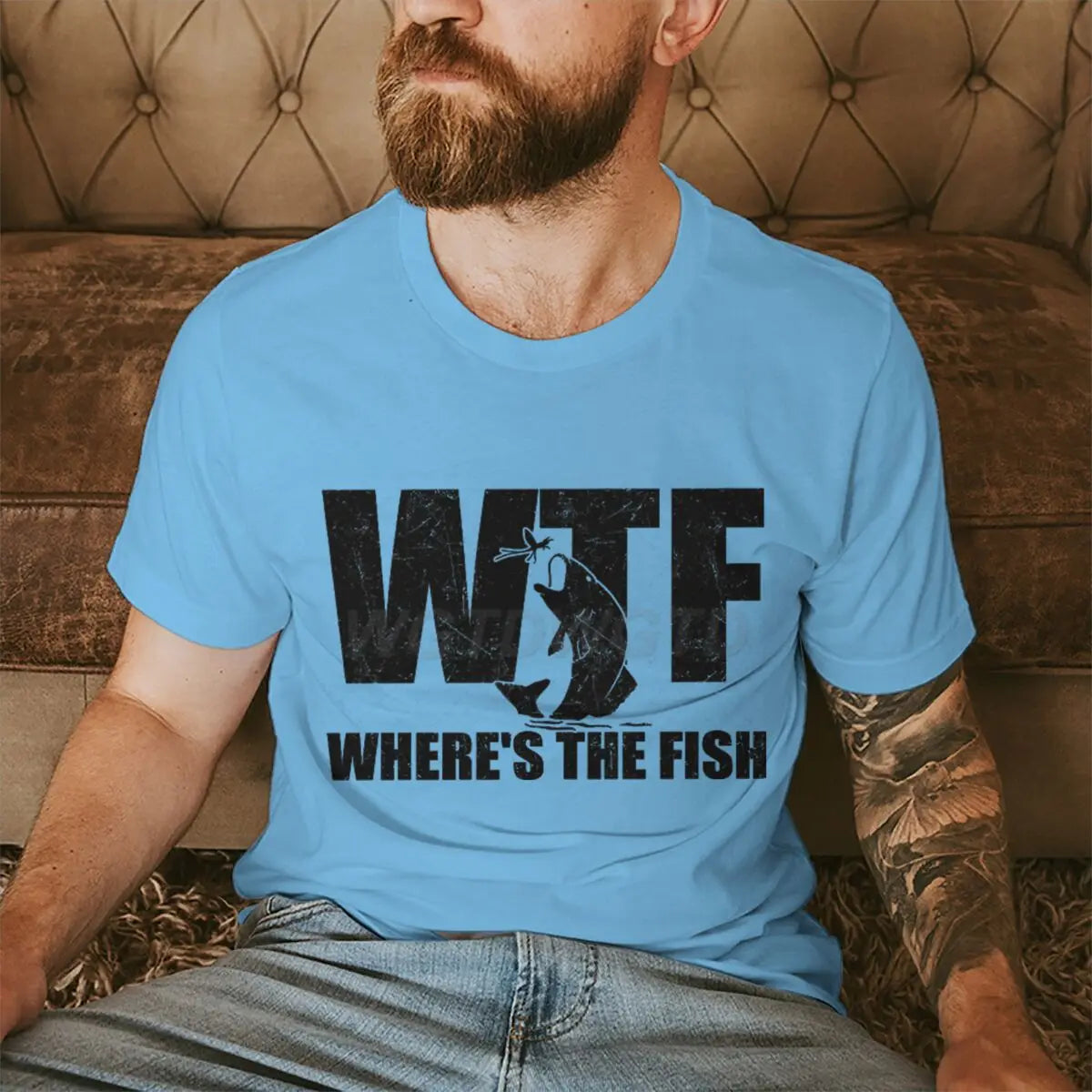 Reel Nauti American Retro Oversized T-Shirt WTF