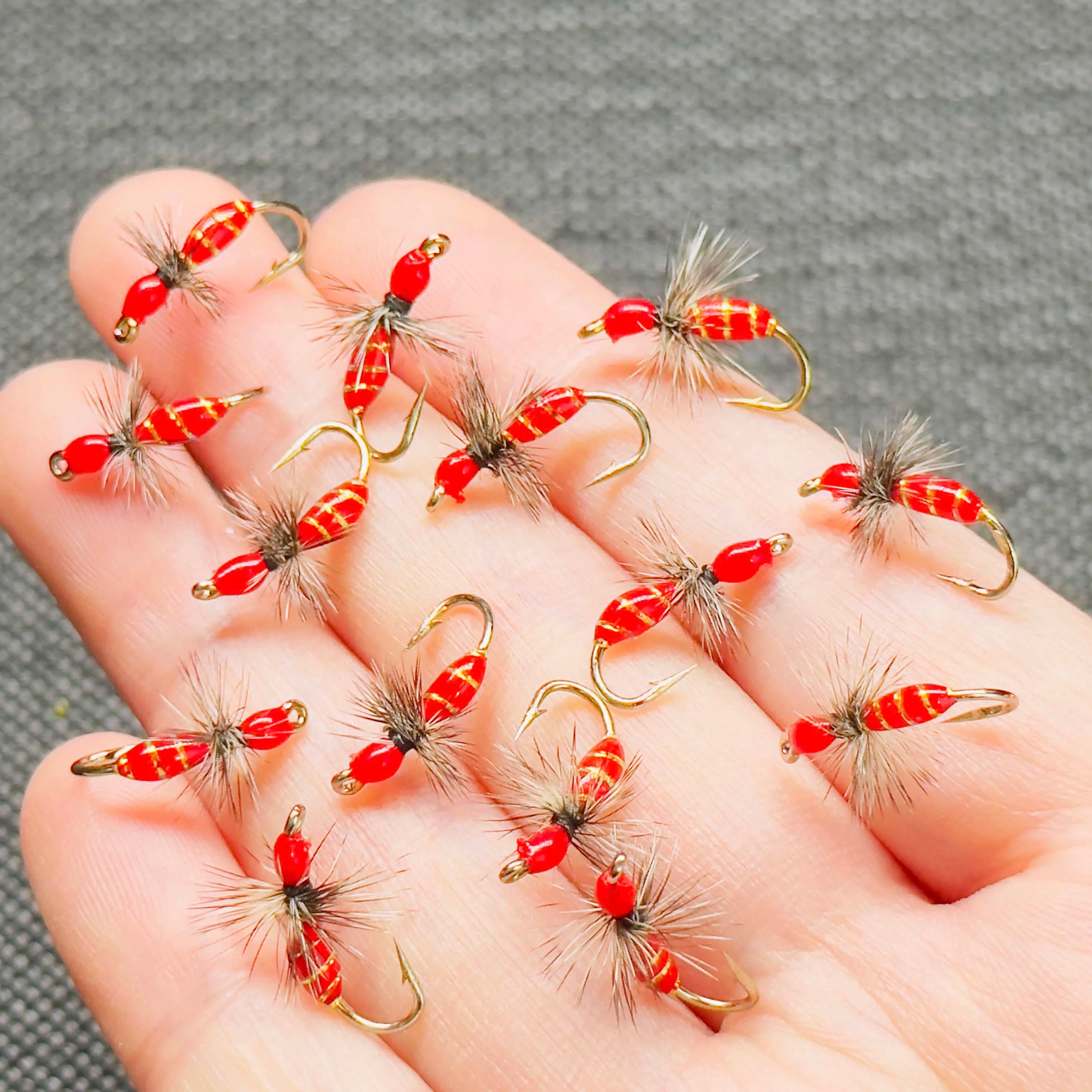 Qievcrme Fly Fishing Lure Set (10pcs)