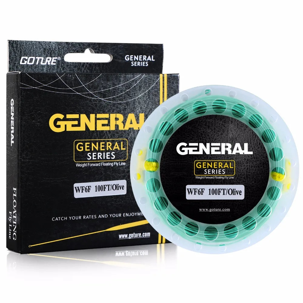Goture Weight Forward Floating Fly Line – 100FT / 30m