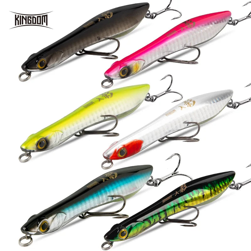 Kingdom Topwater Popper &amp; Pencil Lure – Model 0508