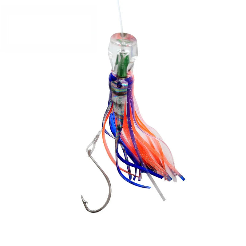 PRO BEROS Squid Hook Wood Shrimp Fishing Bait – 16cm (6.3in)