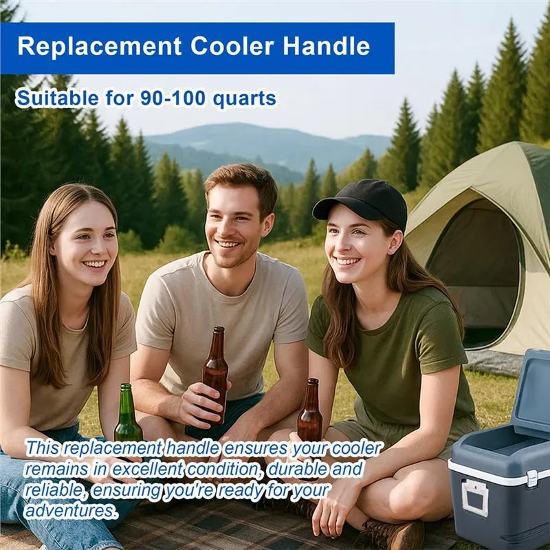 Reel Nauti Cooler Replacement Handles – Fits Igloo 90–100 QT (2-Pack)