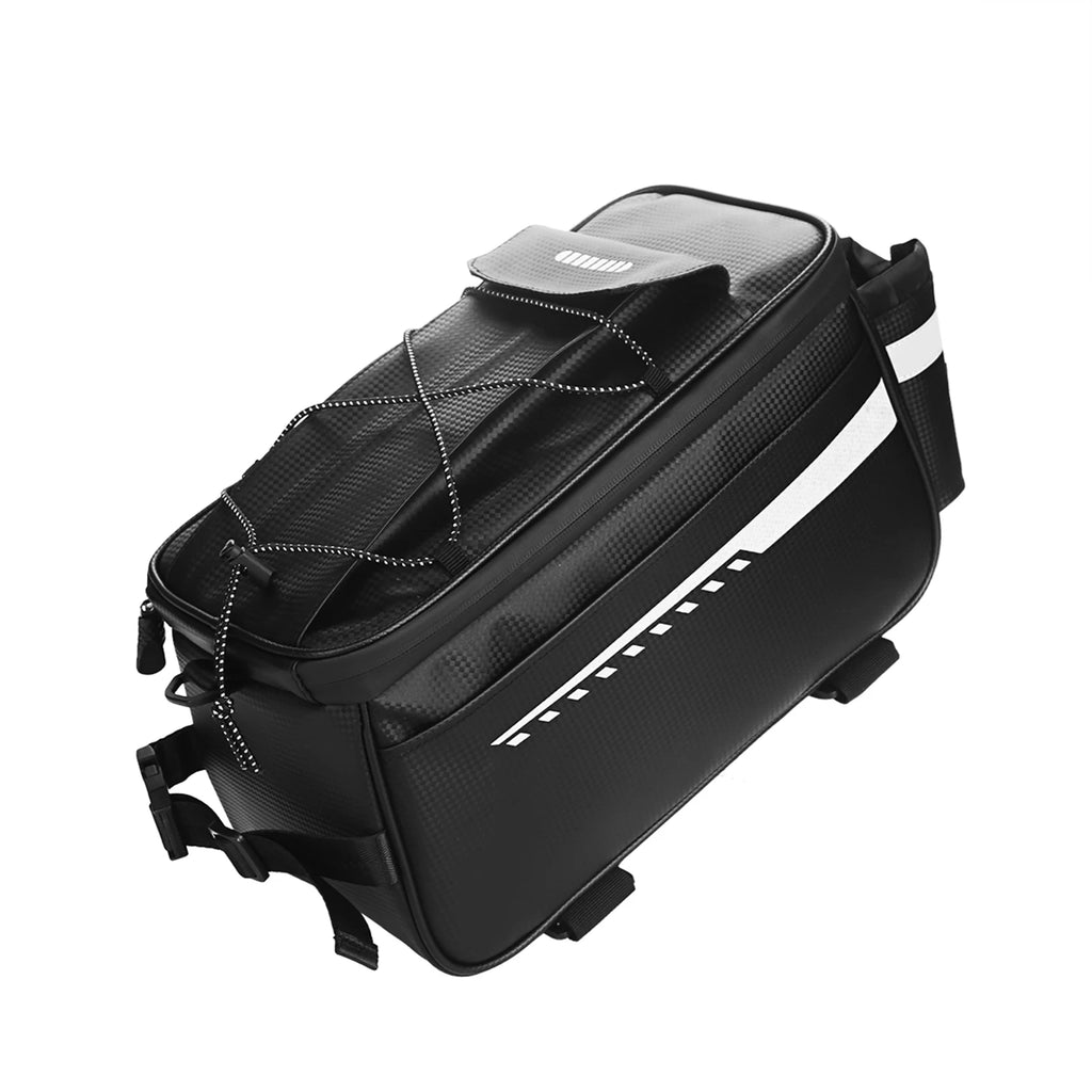Waterproof Bike Trunk Cooler Bag – Rear Rack Storage Pannier for MTB