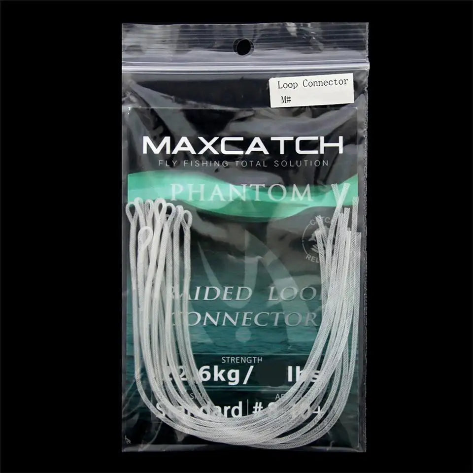 MAXIMUMCATCH Fly Fishing Loop Connectors (10-Pack)