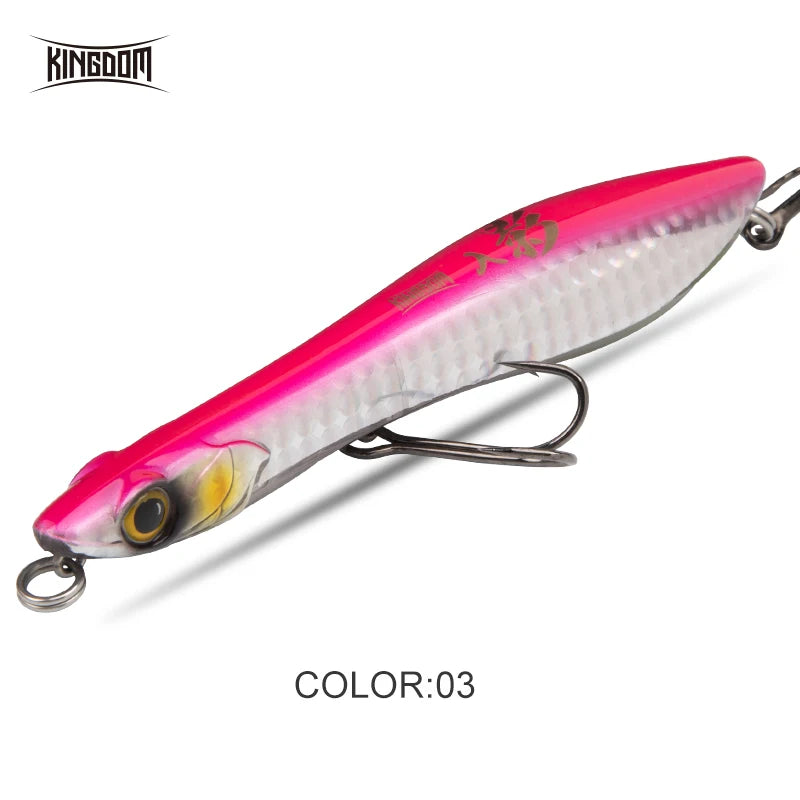 Kingdom Topwater Popper &amp; Pencil Lure – Model 0508
