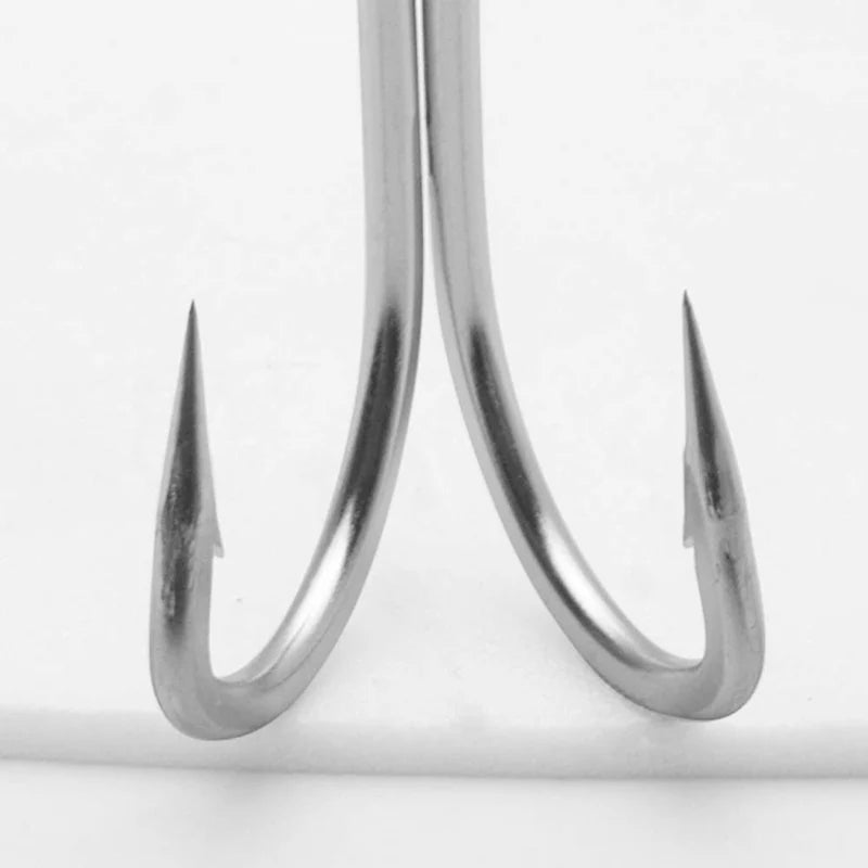 JTUUWRAP Double Fishing Hooks – High Carbon Steel Duple Hooks